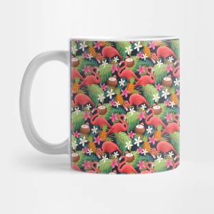 Flamingo Pink Pattern Mug